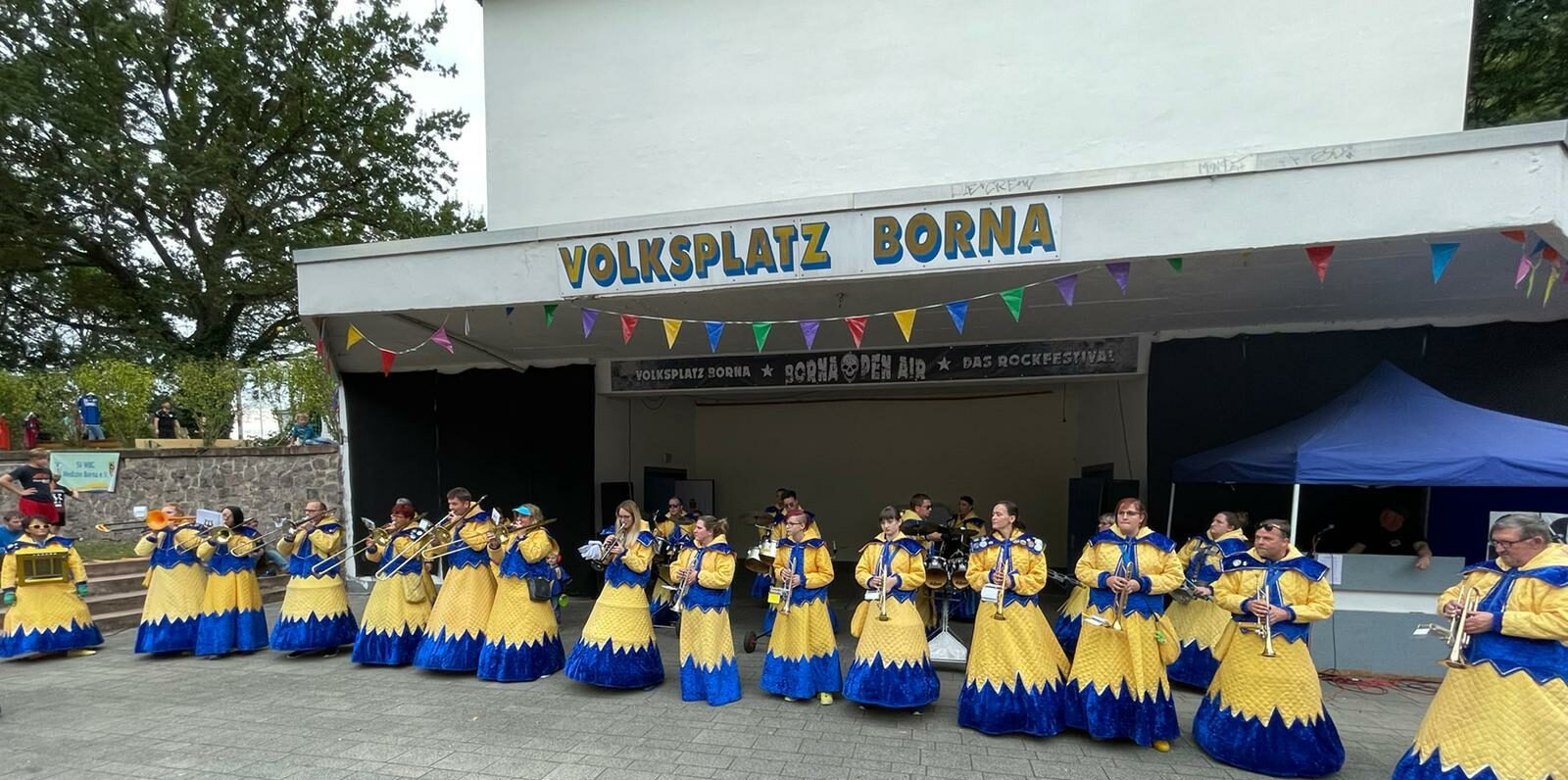 Bühne Volksplatz Borna